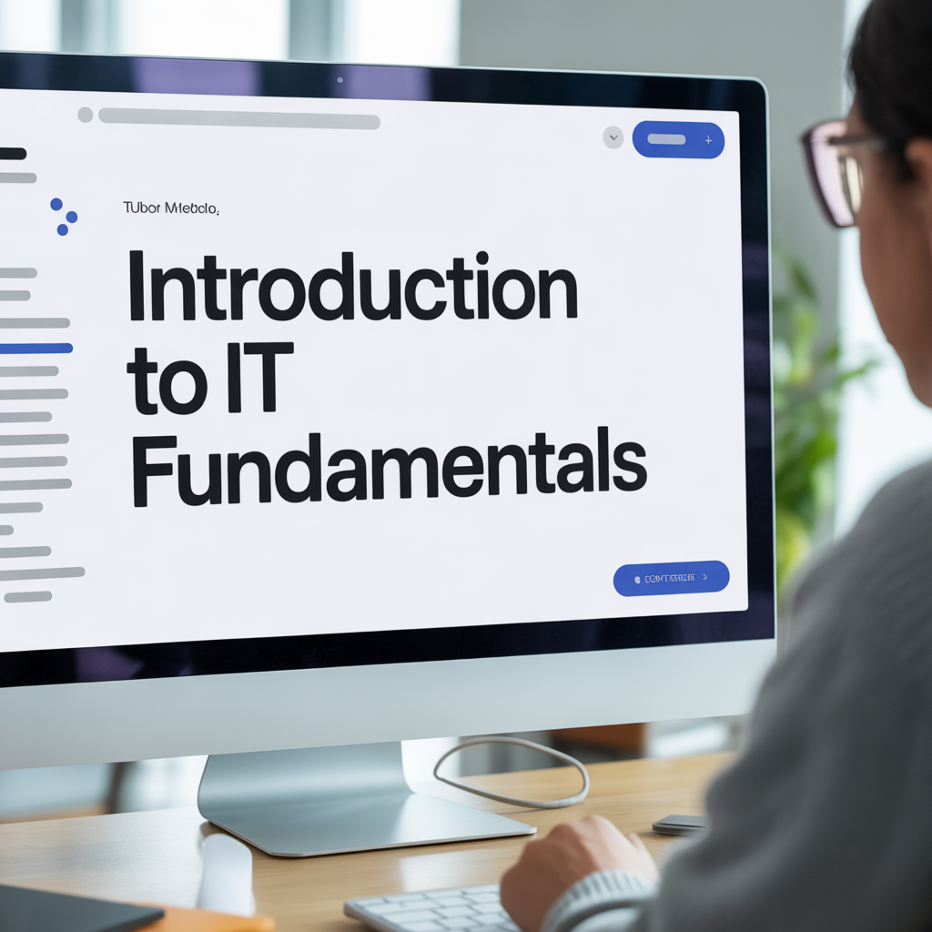 Tutorial IT Dasar hingga Mahir untuk Pemula