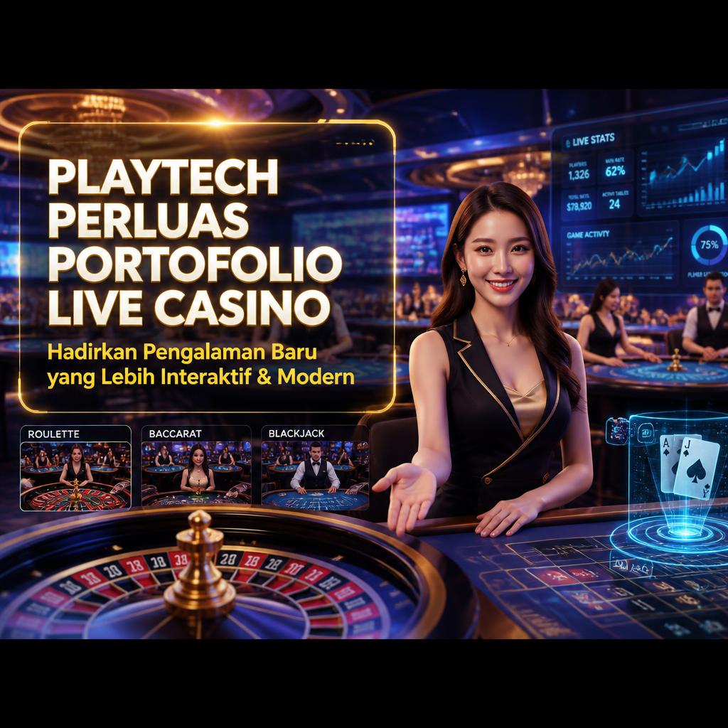 Playtech Perluas Portofolio Live Casino, Hadirkan Pengalaman Baru