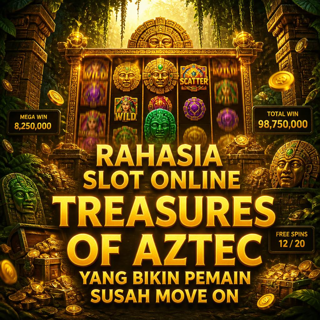 Rahasia Slot Online Treasures of Aztec yang Bikin Pemain Susah Move On