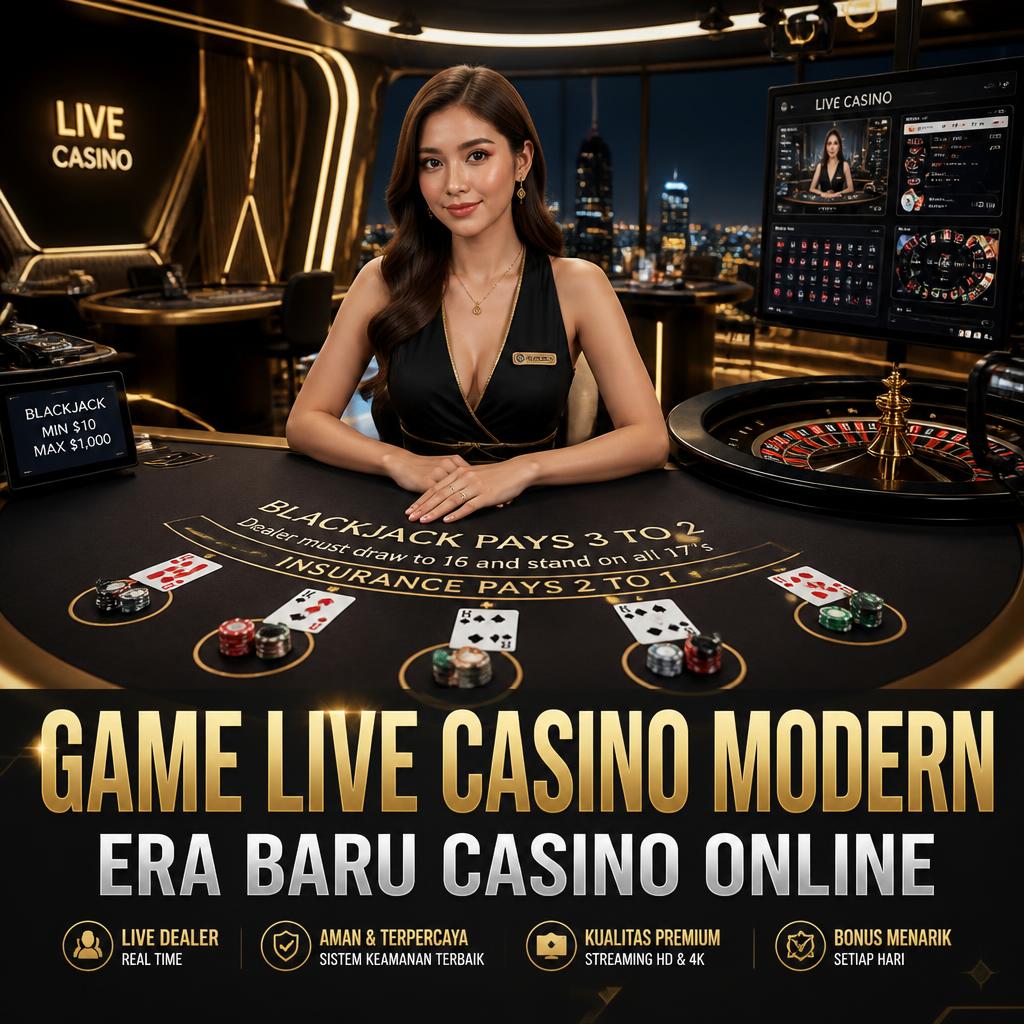 Game Live Casino Modern yang Mengubah Cara Orang Menikmati Casino Online