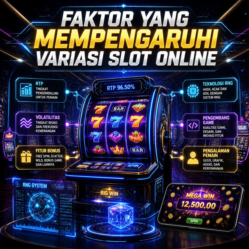 Faktor yang Mempengaruhi Variasi Slot Online dan Perkembangannya