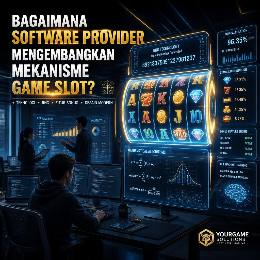 Bagaimana Software Provider Mengembangkan Mekanisme Game Slot?