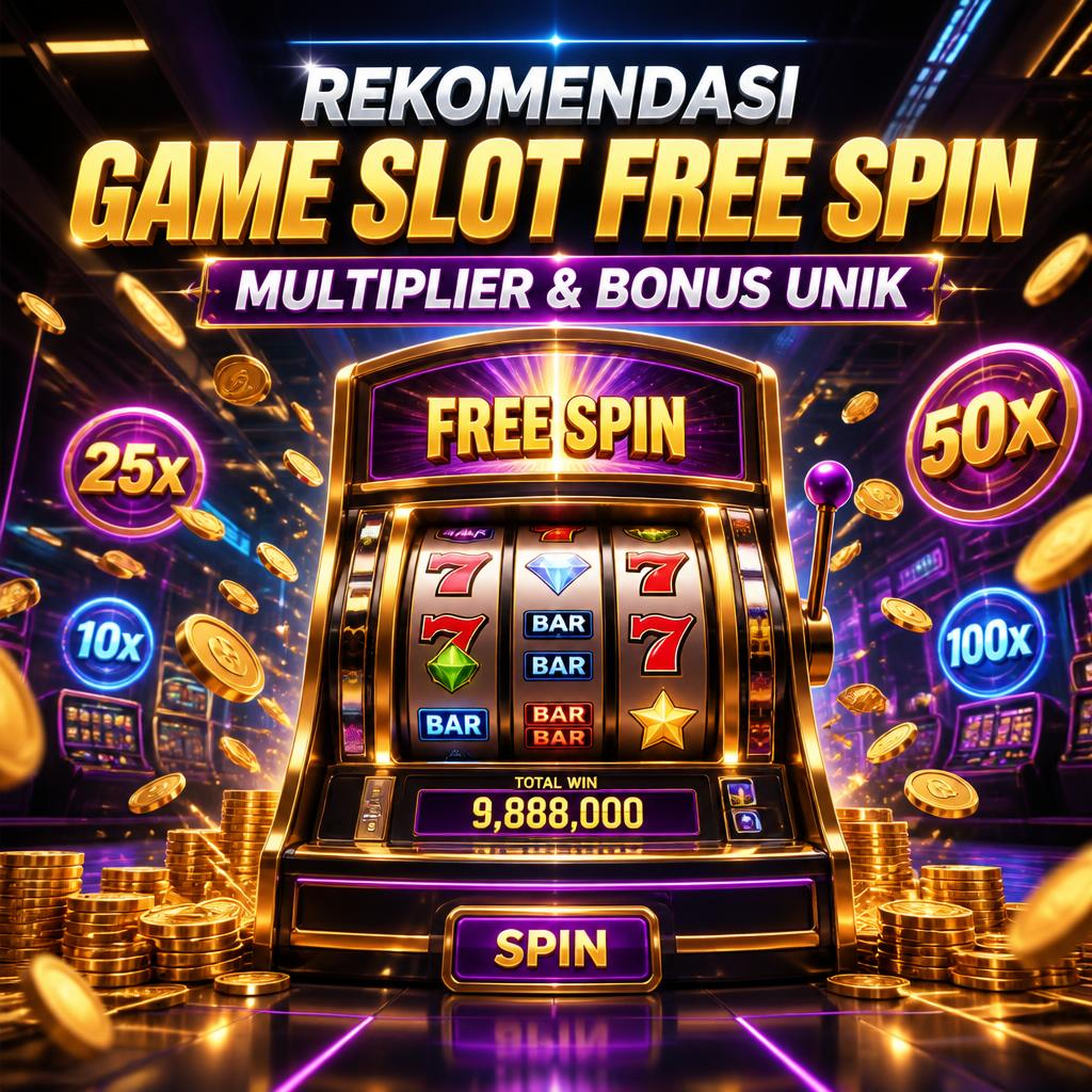 Rekomendasi Game Slot Free Spin Terpopuler dengan Multiplier dan Bonus Unik